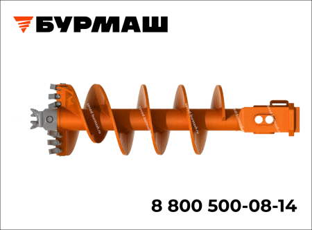 Шнек простой усиленный двухзаходный SBF-2K