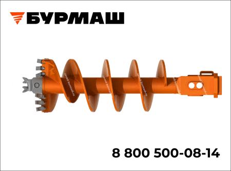 Шнек простой усиленный однозаходный SBF-K 1350