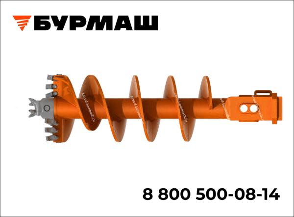Шнек простой усиленный однозаходный SBF-K